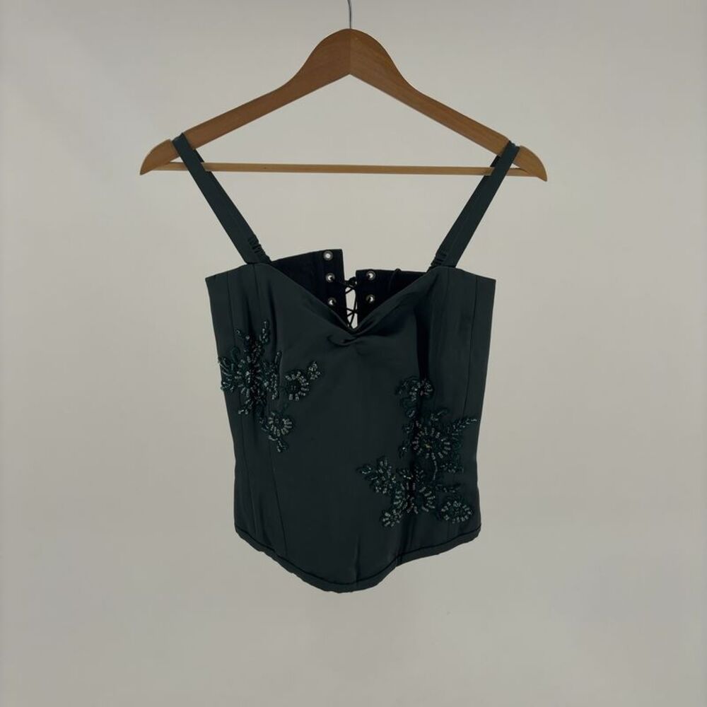 Boutique Silk Corset Gown